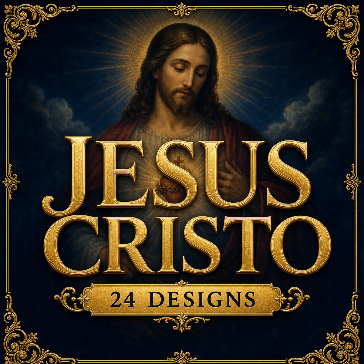 Categoria Jesus Cristo — 24 designs de marcadores católicos