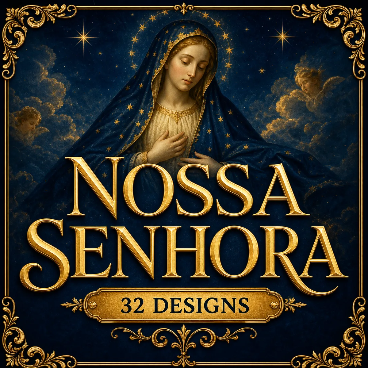 Categoria Nossa Senhora — 32 designs de marcadores católicos